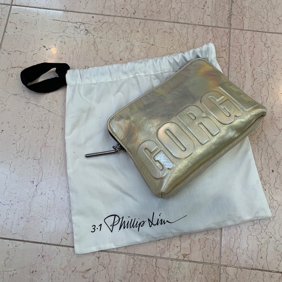 3.1 Phillip Lim Iridescent Leather “Gorge” Bag - Picture 12 of 13